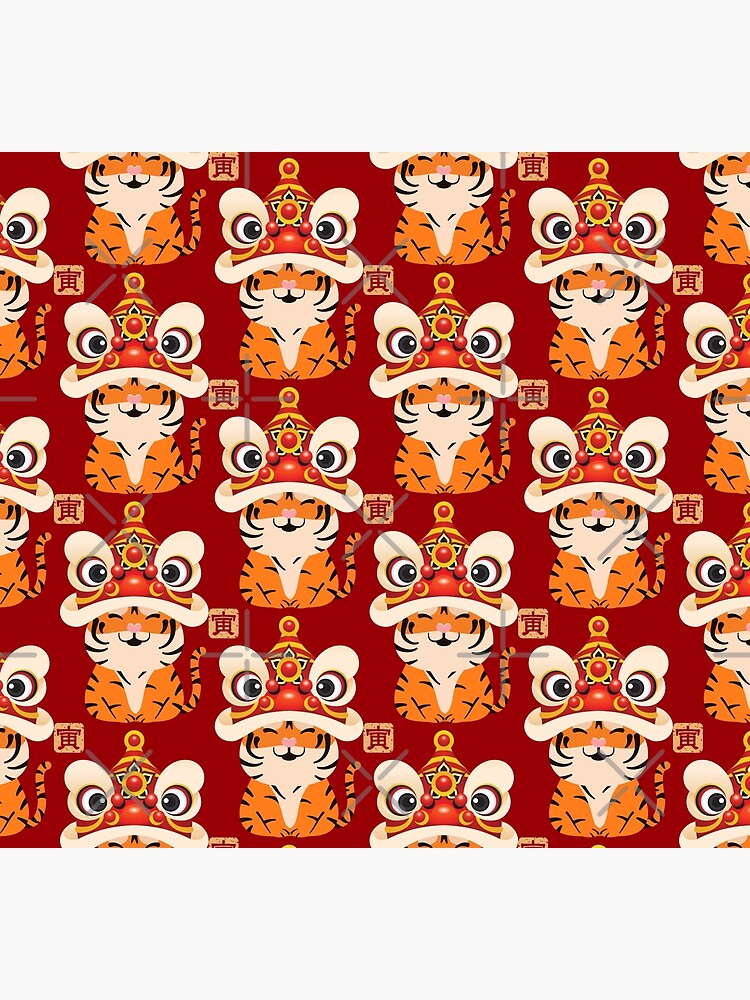 Discover Chinese New Year of the Tiger 2022 Socks