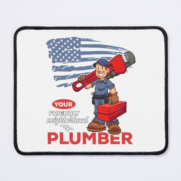 Item preview, Plumber USA American Flag - Blue&Red - Light designed and sold by epicmarketing.