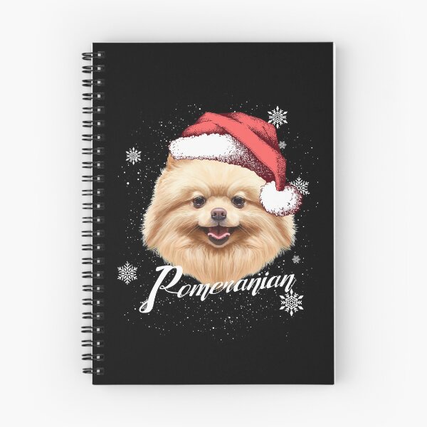 Item preview, Happy Dog Brown Pomeranian Christmas Santa Hat designed and sold by Barnissim.