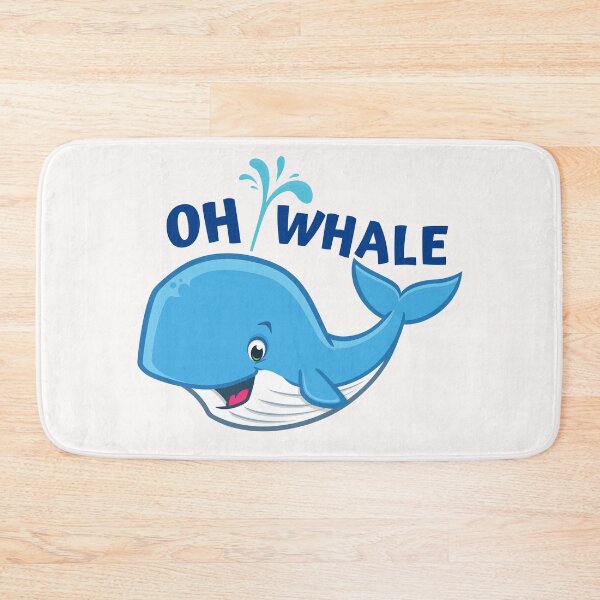 Item preview, Oh Whale Funny Saying Pun of Oh Well designed and sold by BhavyaBathla.