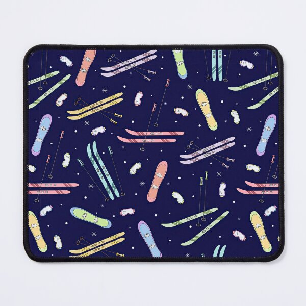 Item preview, Skiing Tools On Navy designed and sold by DarelliBeauty.