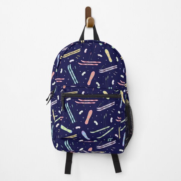 Item preview, Skiing Tools On Navy designed and sold by DarelliBeauty.
