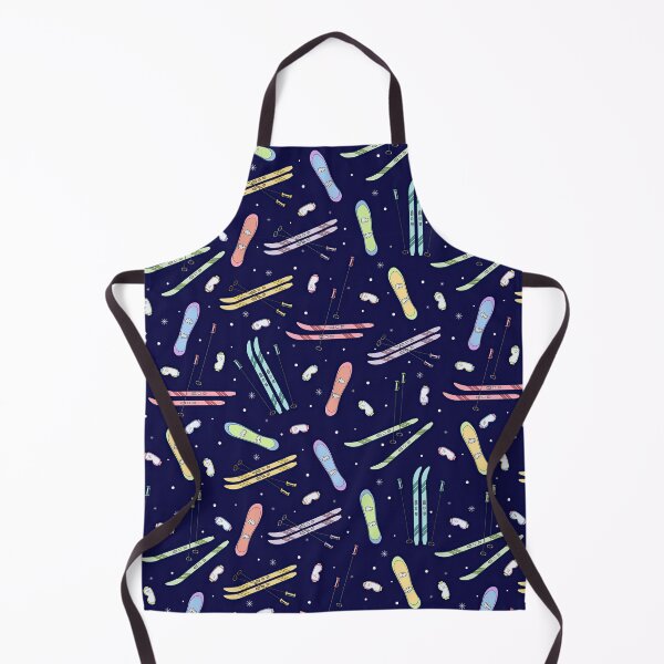 Item preview, Skiing Tools On Navy designed and sold by DarelliBeauty.