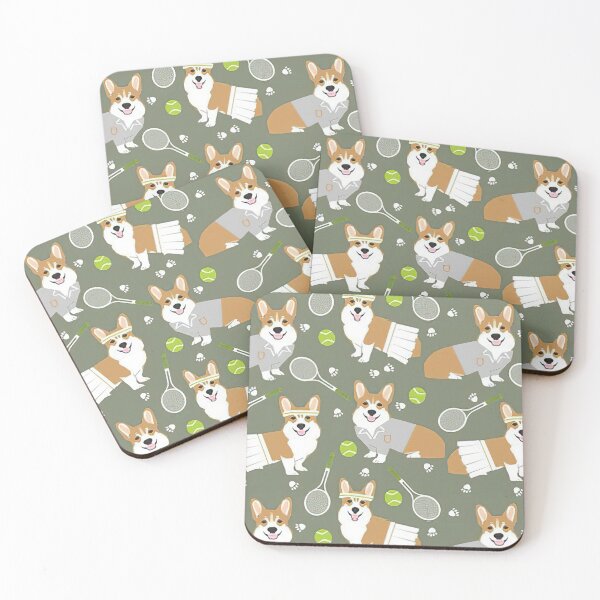 Item preview, Perro Corgi Divertido Tenis designed and sold by DarelliBeauty.