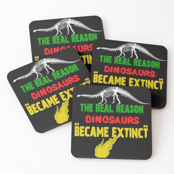 Item preview,  the Real Reason Dinosaurs Became Extinct, cute dinosaurs designed and sold by ESAMSTORE.