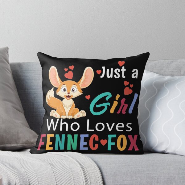 Item preview, Just A Girl Who Loves Fennec Fox designed and sold by GoZayaan.