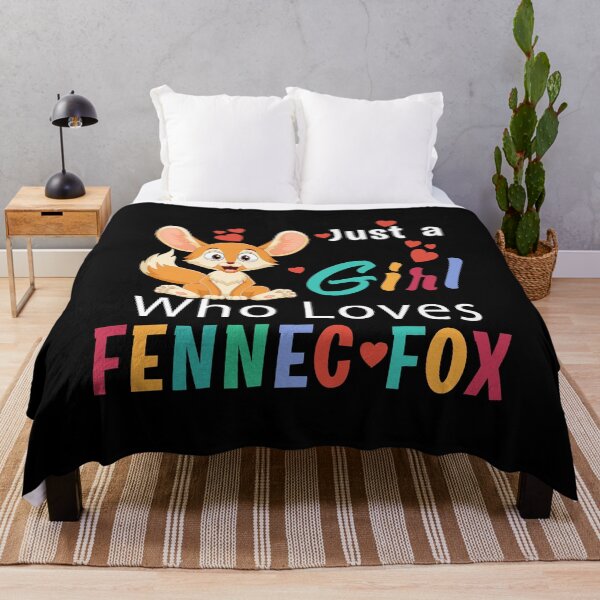 Item preview, Just A Girl Who Loves Fennec Fox designed and sold by GoZayaan.