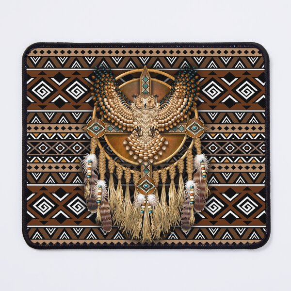 Item preview, Native American Owl Tribal designed and sold by DarelliBeauty.