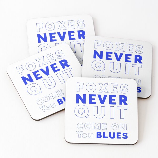 Item preview, Foxes never quit (Come On You Blues)   designed and sold by TraffordPrint.