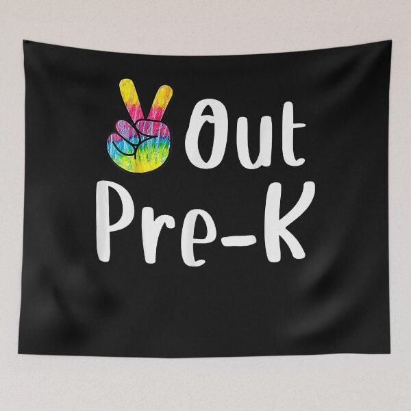 Item preview, Peace Out Pre-K Tie Dye Graduation Class Of 2021 T-Shirt designed and sold by JamesNelsoni.