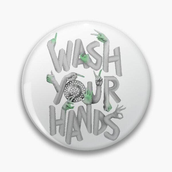 Item preview, Wash your hands designed and sold by Cellara91.