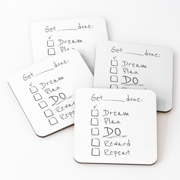 Item preview, Get things done - Dream, Plan, Do! designed and sold by pixelspantry.