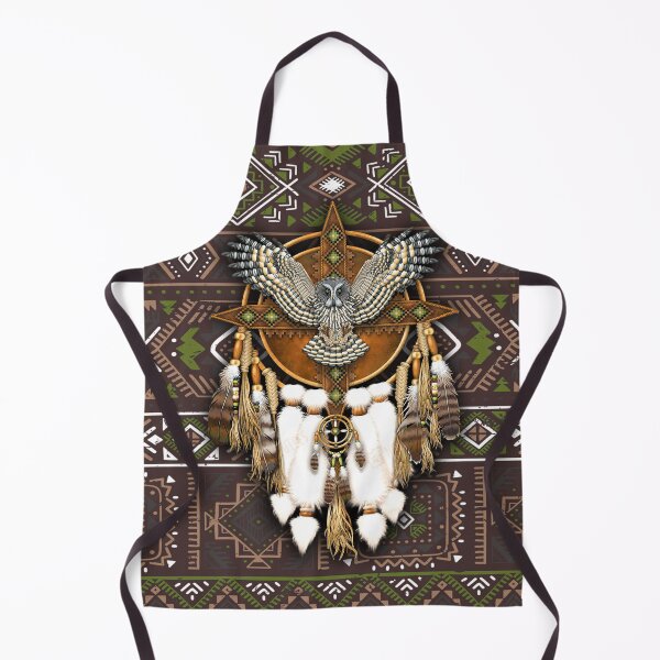 Item preview, Native American Owl African Tribal designed and sold by DarelliBeauty.