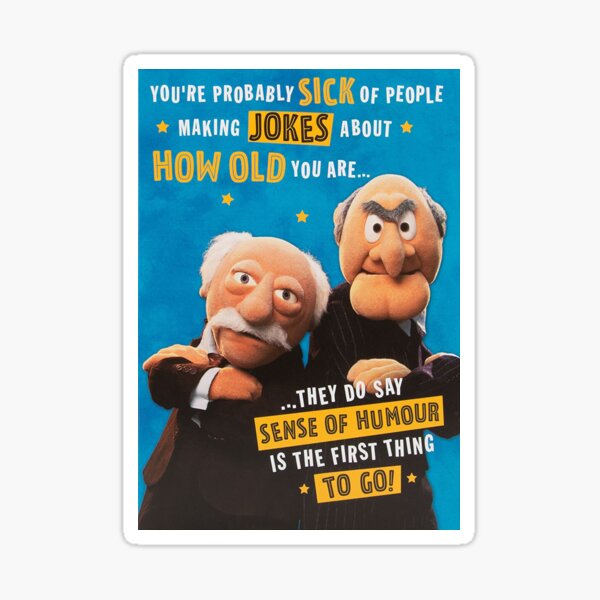 Vista previa del artículo con la obra «Muppets Statler y el sentido del humor Waldorf», diseñado y vendido por TaraSquires.