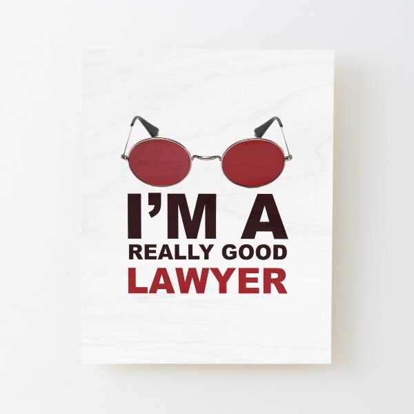Dare Murdock Good Lawyer Wood Mounted Print
