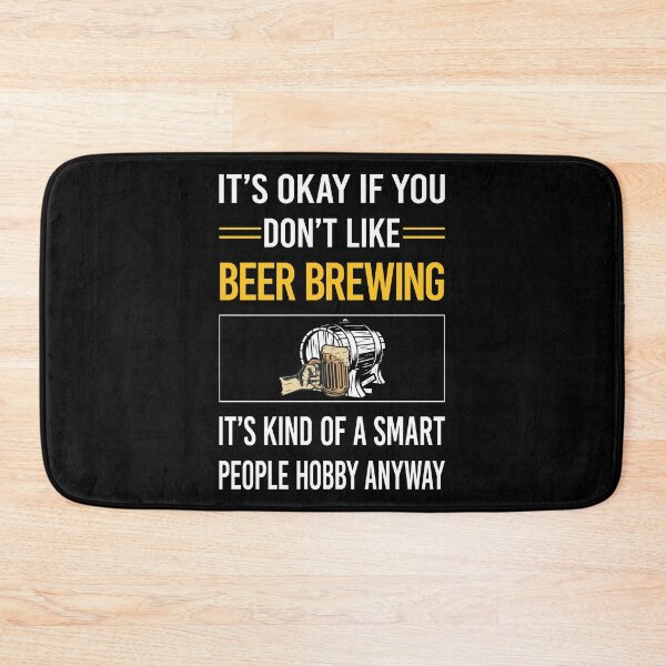 Item preview, Funny Smart People Beer Brewing designed and sold by fatherbarliman.