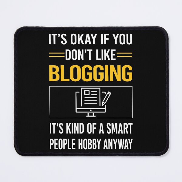 Item preview, Funny Smart People Blogging Blog Blogger designed and sold by fatherbarliman.