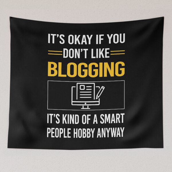 Item preview, Funny Smart People Blogging Blog Blogger designed and sold by fatherbarliman.
