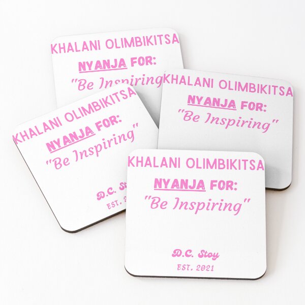 Item preview, Be Inspiring (Nyanja Edition) designed and sold by dcstoy2u-SHOP.
