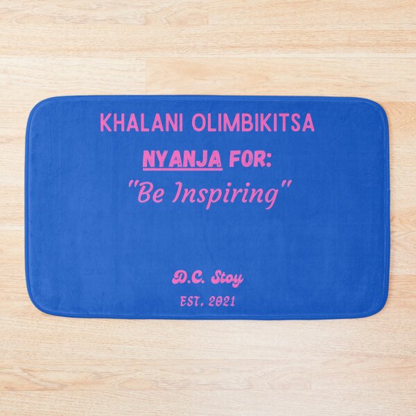 Item preview, Be Inspiring (Nyanja Edition) designed and sold by dcstoy2u-SHOP.