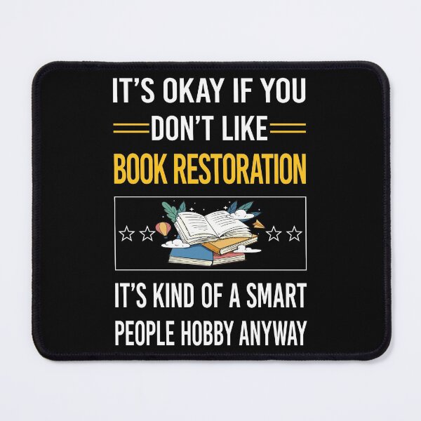 Item preview, Funny Smart People Book Restoration designed and sold by fatherbarliman.