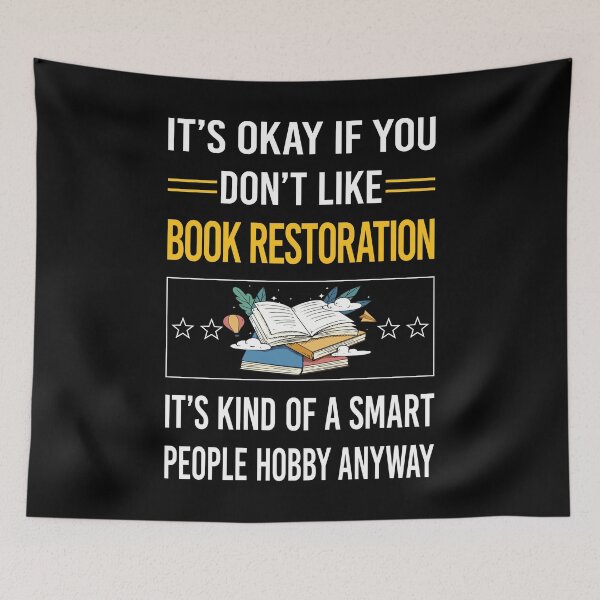 Item preview, Funny Smart People Book Restoration designed and sold by fatherbarliman.