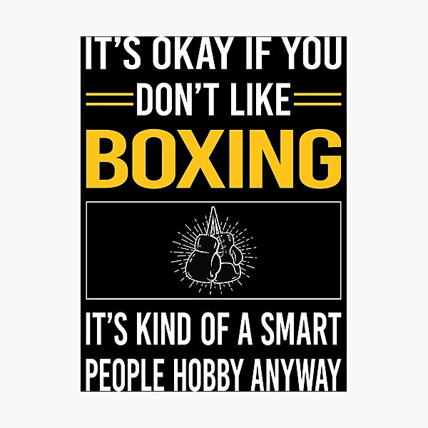 Artikel-Vorschau von Lustiges Smart People Boxen, designt und verkauft von fatherbarliman.