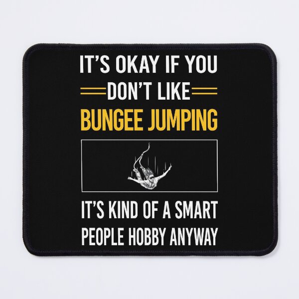 Item preview, Funny Smart People Bungee Jumping designed and sold by fatherbarliman.