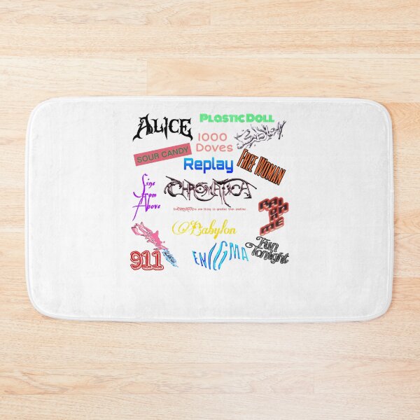 Item preview, Funny Gifts For Chromatica Tracklist Colorful Minimalist Art Little Monster designed and sold by JoelleLowe492.