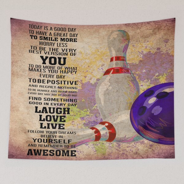Item preview, Bowling Vintage Today Is A Good Day  designed and sold by AverilArt.