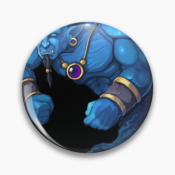 Item preview, Jinn From The Lamp Magic Ornament  designed and sold by DabGraphic.