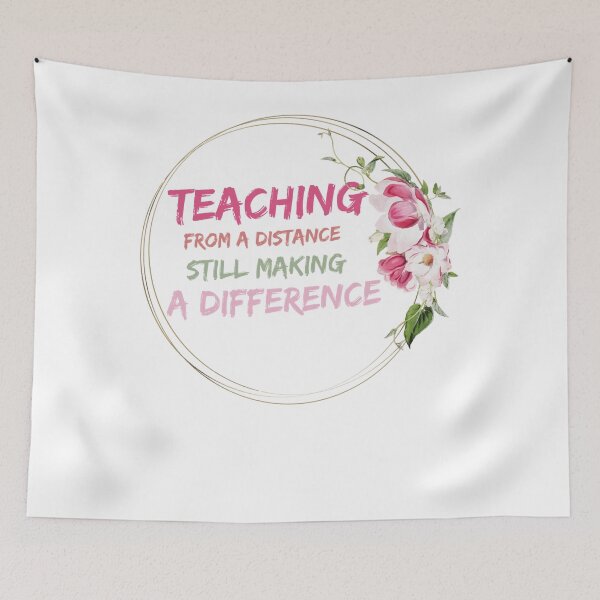 Item preview, Teaching From A Distance Still Making A Difference Unique Kindergarten Teacher Gifts designed and sold by NicholWilcox11.
