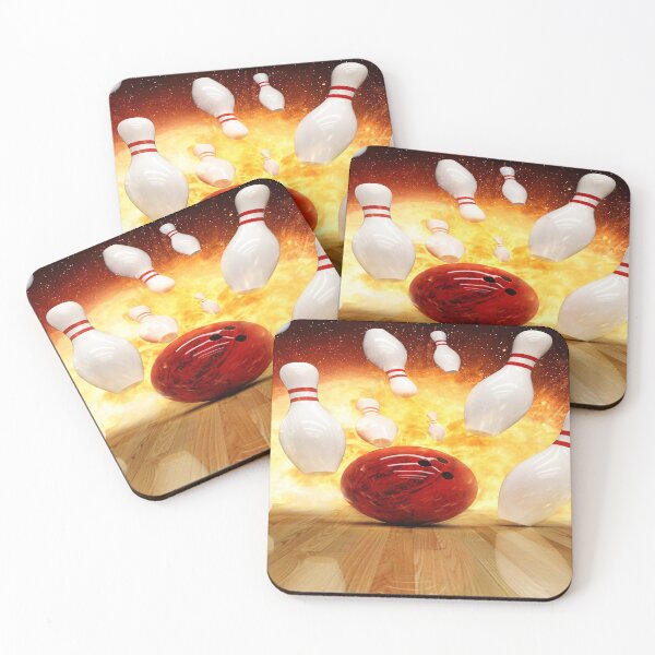 Item preview, Bowling Alley Fire designed and sold by AverilArt.