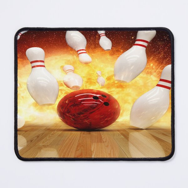 Item preview, Bowling Alley Fire designed and sold by AverilArt.