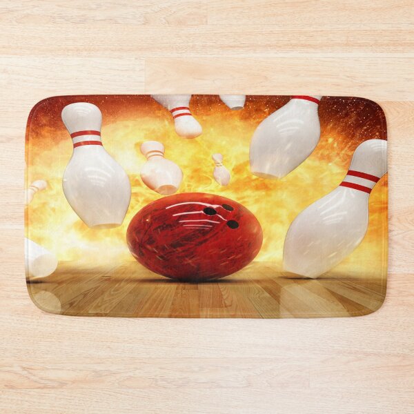Item preview, Bowling Alley Fire designed and sold by AverilArt.