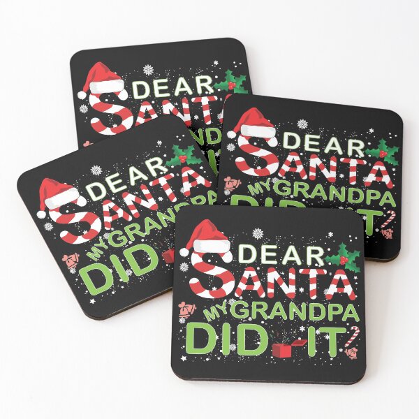 Item preview, Dear Santa My Grandpa Did It designed and sold by amishacreates.