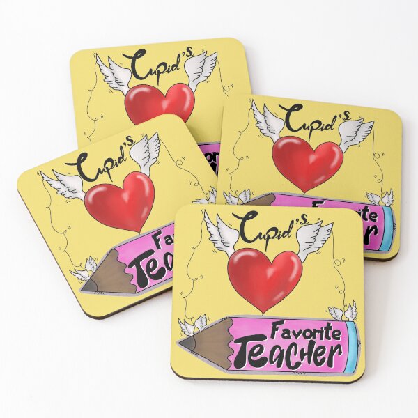 Item preview, Cupids Favorite Teacher designed and sold by dalypdesign.