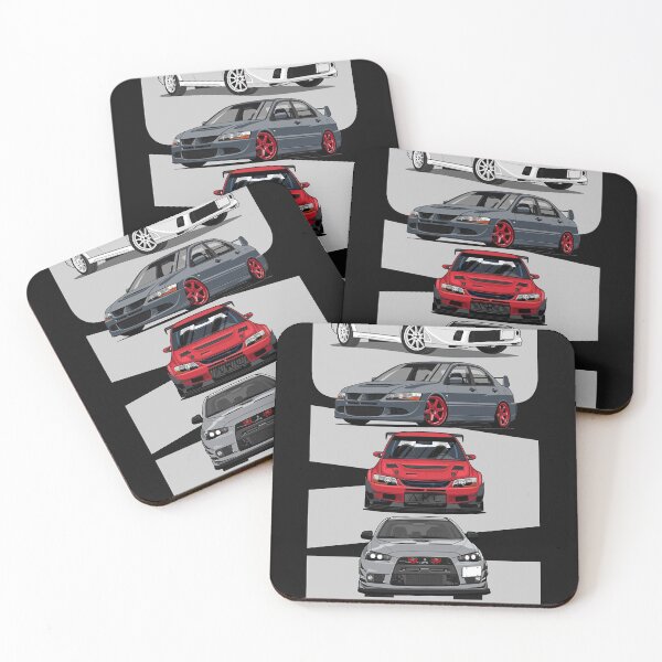 Item preview, Mitsubishi EVOlution Lancer Evo VII VIII IV X JDM Tuner Classic T-Shirt designed and sold by Chadkle.