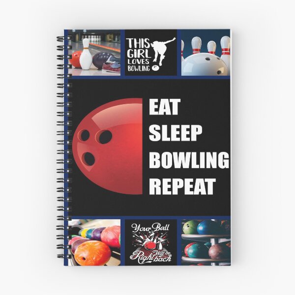 Item preview, Eat Sleep Bowling Repeat Vintage  designed and sold by AverilArt.