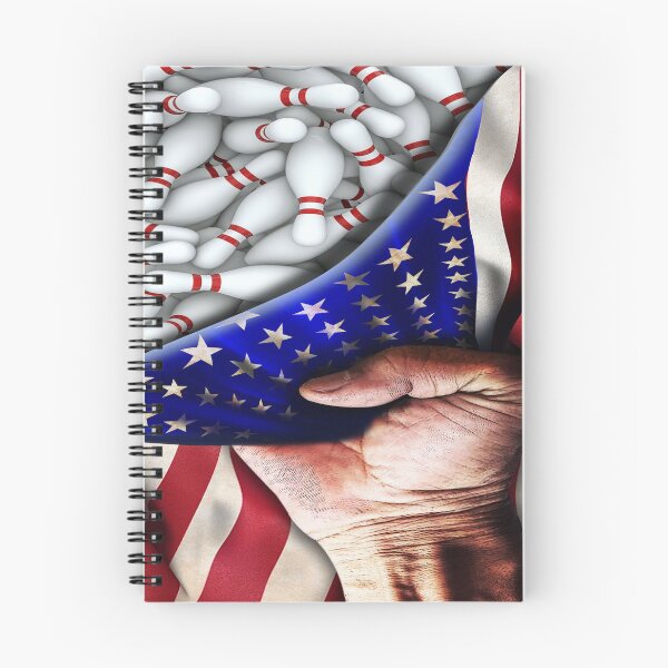 Item preview, Bowling American Flag  designed and sold by AverilArt.