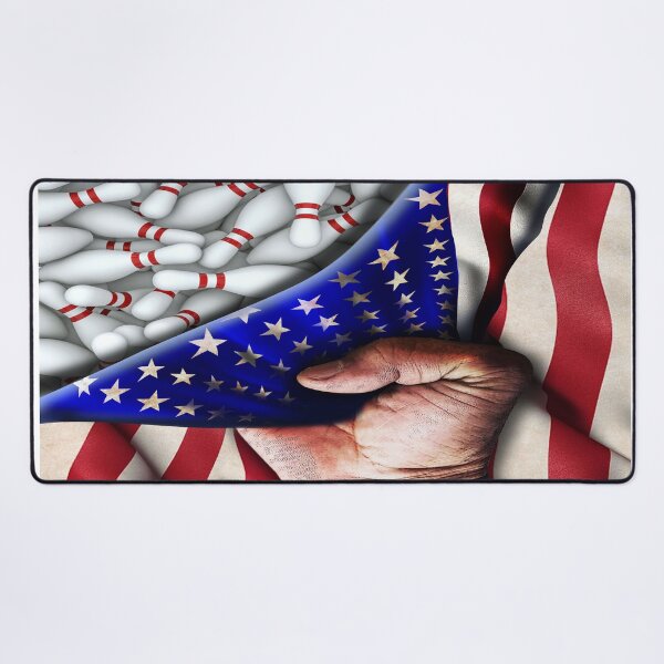 Item preview, Bowling American Flag  designed and sold by AverilArt.