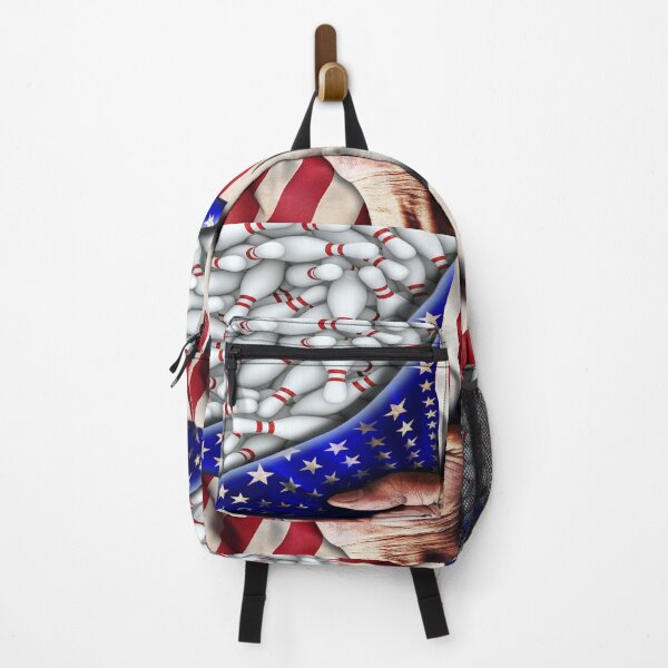 Item preview, Bowling American Flag  designed and sold by AverilArt.