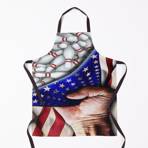 Item preview, Bowling American Flag  designed and sold by AverilArt.