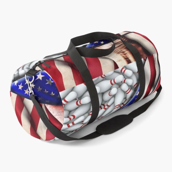Item preview, Bowling American Flag  designed and sold by AverilArt.