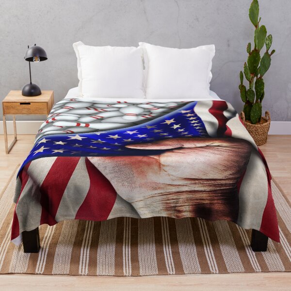 Item preview, Bowling American Flag  designed and sold by AverilArt.