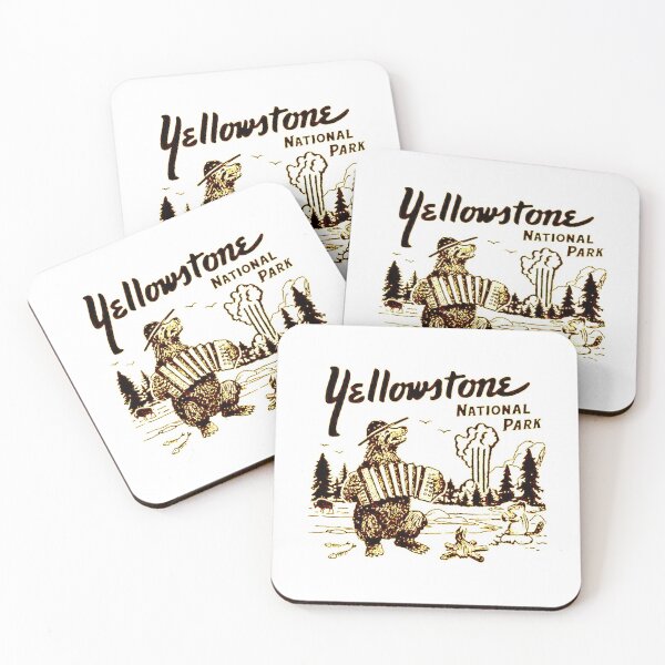 Item preview, National park animal Yellowstone tv series poster designed and sold by DiegoSouza50.