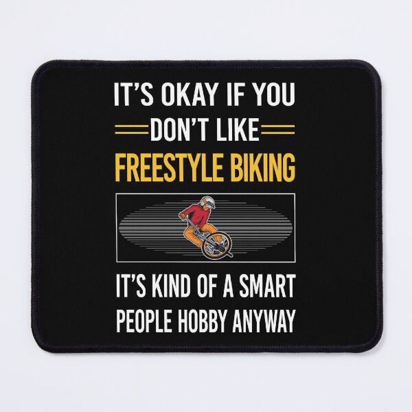 Item preview, Funny Smart People Freestyle Biking designed and sold by jiggleterrified.