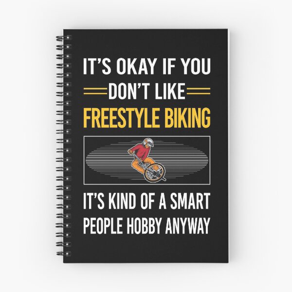 Item preview, Funny Smart People Freestyle Biking designed and sold by jiggleterrified.