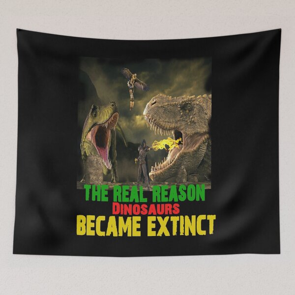 Item preview, the Real Reason Dinosaurs Became Extinct, cute dinosaurs designed and sold by ESAMSTORE.