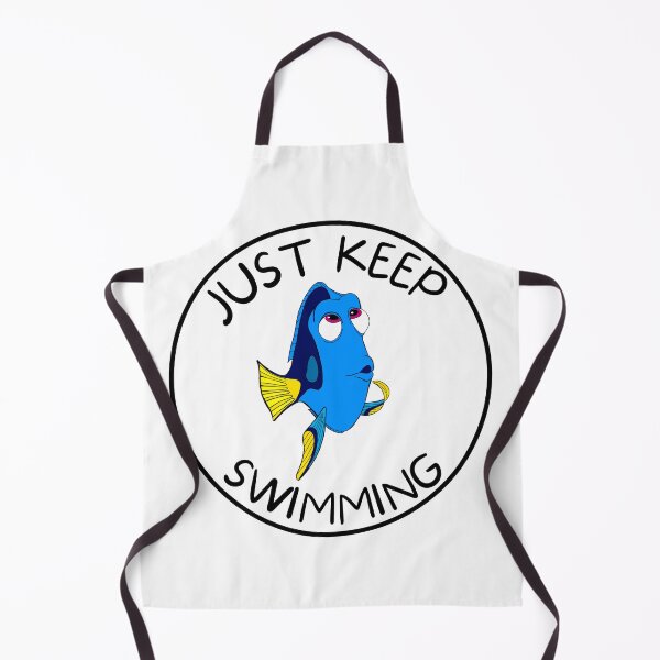 Item preview, JUST KEEP SWIMMING designed and sold by nickydowlo.